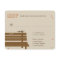 Our Bench Fall Wedding RSVP /Response Cards