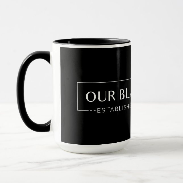 Our Black Beauty - 15 oz mug (Left)