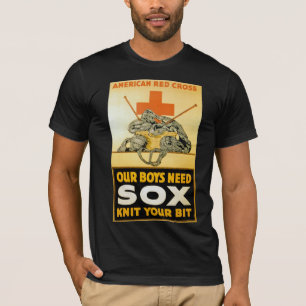 Our Boys Need Sox ~ Knit Your Bit T-Shirt