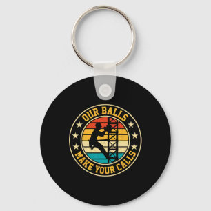 Our Bylls Make Your Calls Retro Cell Tower Climber Keychain