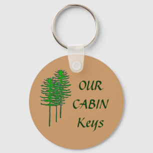 Our Cabin Keys Keychain