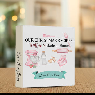 Our Christmas Recipes Family Holiday Recipe Binder