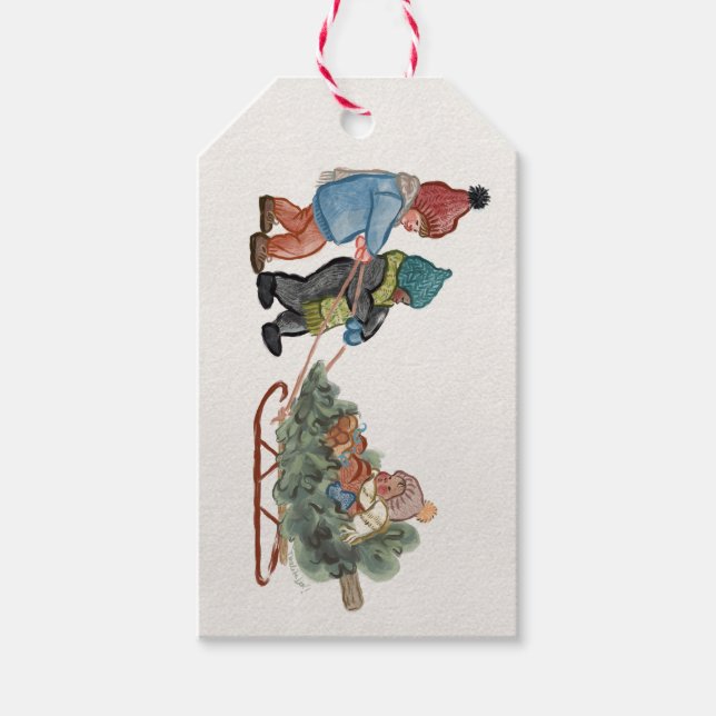 Our Christmas Tree Gift Tags (Front)