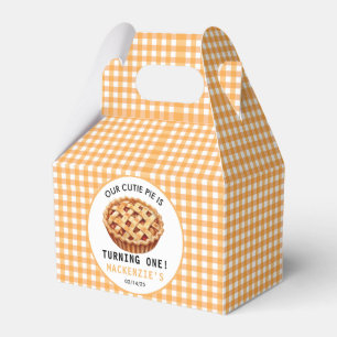 Our Cutie Pie's 1st Birthday Favor Box