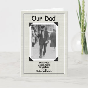 Our Dad - the Old Fart Birthday Card