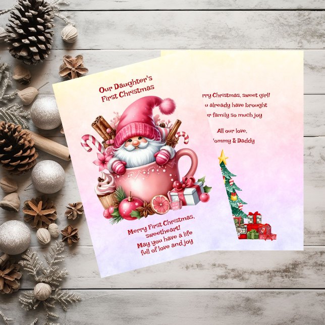Our Daughter's First Christmas Holiday Card (Creator Uploaded)