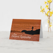 Our Deepest Sympathy Card for Fisherman (Yellow Flower)