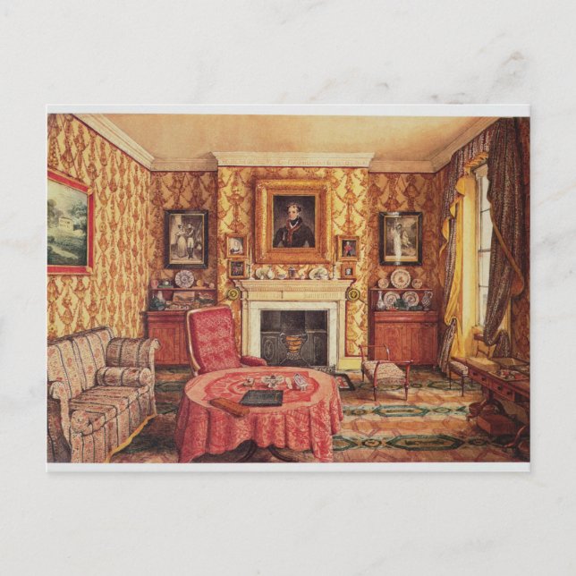 Our Drawing Room at York Postcard (Front)