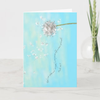 Our ever present help, sympathy/get well Card