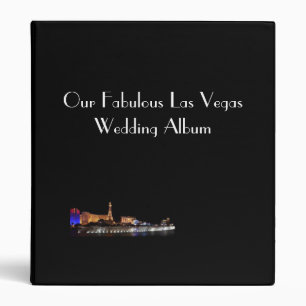 Our Fabulous Las Vegas Wedding Album Binder