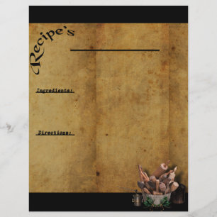 Our Family Favourites- Recipe Page Inserts 2