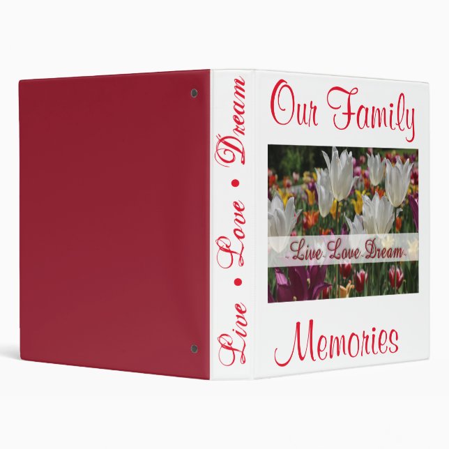 Our Family Memory Album Binder (Background)