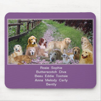 Our Family of Pups Mouse Pad
