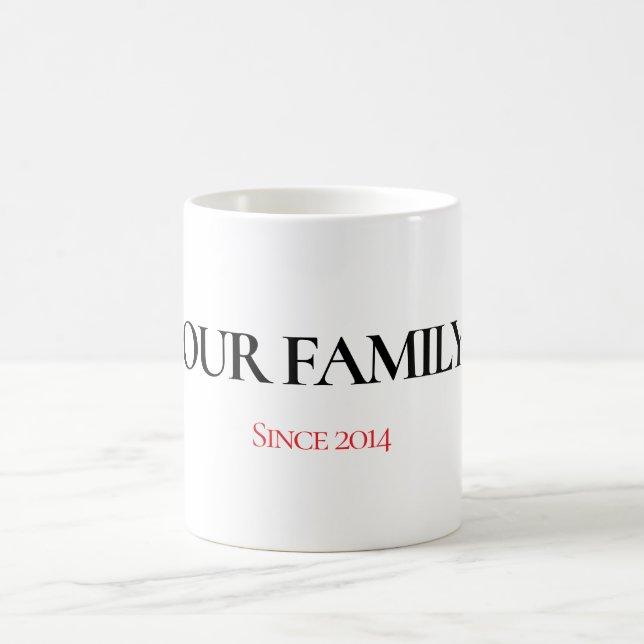 Our Family Personalized Mug (Center)