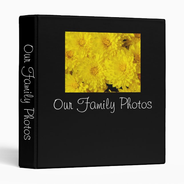 Our Family Photos Binder (Front/Spine)