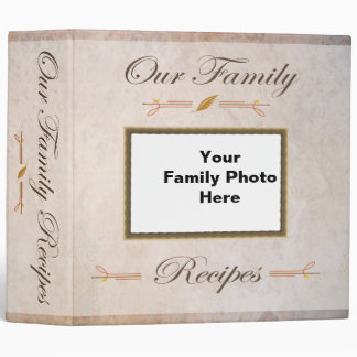 Our Family Recipes Binder
