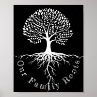 Our Family Roots Tree of Life Canvas Print
