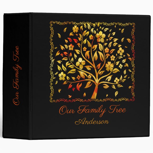 Our Family Tree Binder (Front/Spine)