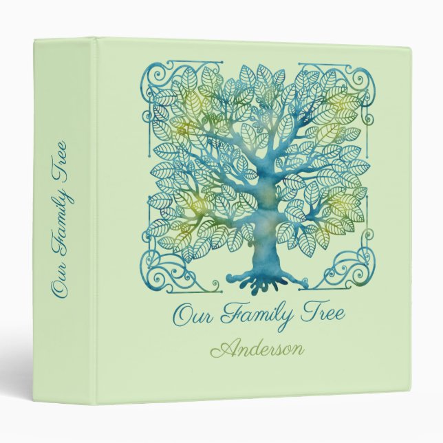 Our Family Tree Binder (Front/Spine)