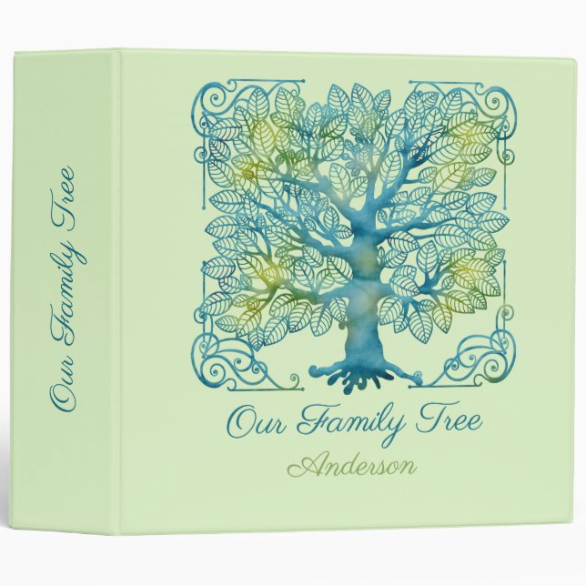 Our Family Tree Binder (Front/Spine)