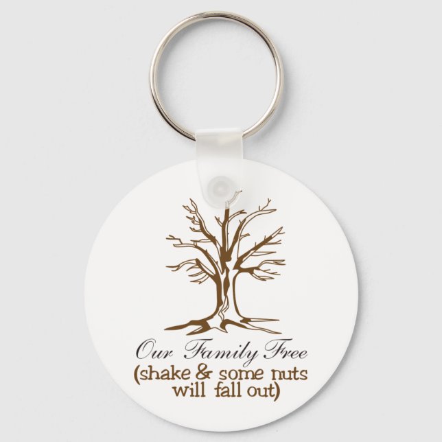 Our Family Tree Keychain (Front)