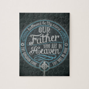 “Our Father Who Art In Heaven” Christian Gift  Jigsaw Puzzle