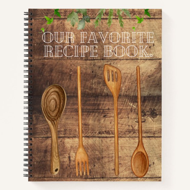 Our favourite recipe notebook (Front)