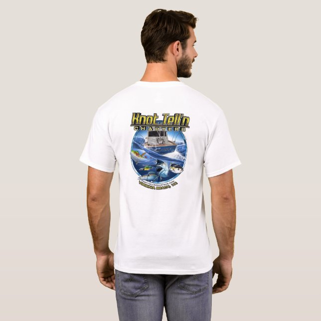 Our First Boat 2001 Logo T-Shirt (Back Full)