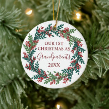 Our First Christmas as Grandparents Christmas