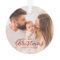 Our First Christmas as Mom and Dad Baby Photo