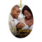 Our First Christmas as Mom and Dad Gold Foil Photo