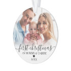 Our First Christmas As Mom Dad Baby Photo