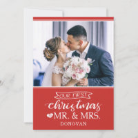 Our first Christmas as mr & mrs newlyweds