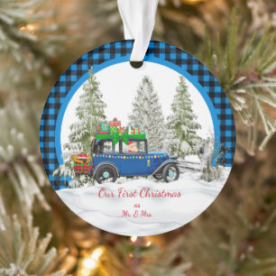 Our First Christmas As Mr. & Mrs. Ornament