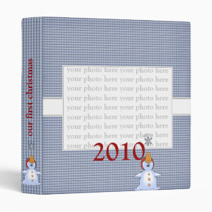 Our First Christmas Binder