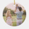 Our First Christmas Elegant Modern Ornament