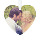 Our First Christmas Elegant Rose Gold Couple Photo