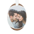 Our First Christmas Engged Rustic Pine Tree