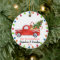 Our First Christmas Grandparents Red Truck, Lights