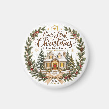 Our First Christmas in Our New Home 2026 Ornament