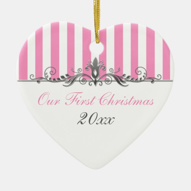 Our First Christmas Keepsake Ornament (Front)