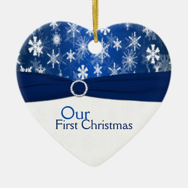 Our First Christmas Keepsake Ornament (Front)