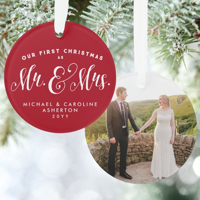 Our first Christmas newlywed holiday Ornament (Creator Uploaded)
