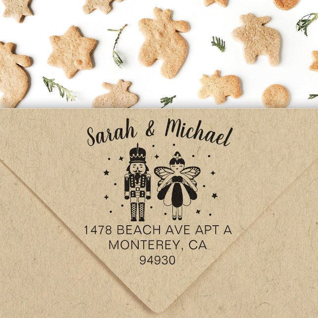 Our First Christmas Nutcracker Princess Fairy Self-inking Stamp (Creator Uploaded)