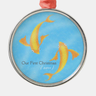 Our First Christmas Ornament - Koi
