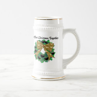 Our First Christmas Together Beer Stein