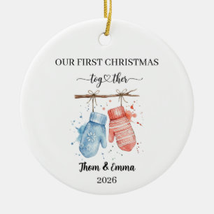 Our First Christmas Together Married Ornament