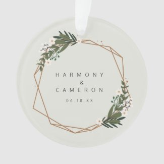 Our First Christmas | Wedding Photo Ornament