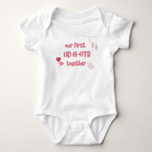OUR FIRST EID ALFITR TOGETHER BABY BODYSUIT