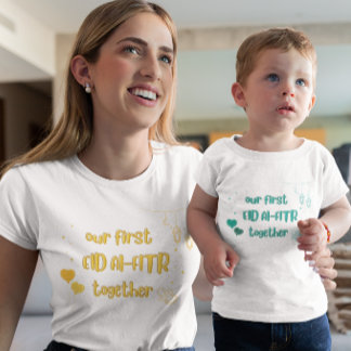 OUR FIRST EID ALFTR TOGETHER BABY T-Shirt